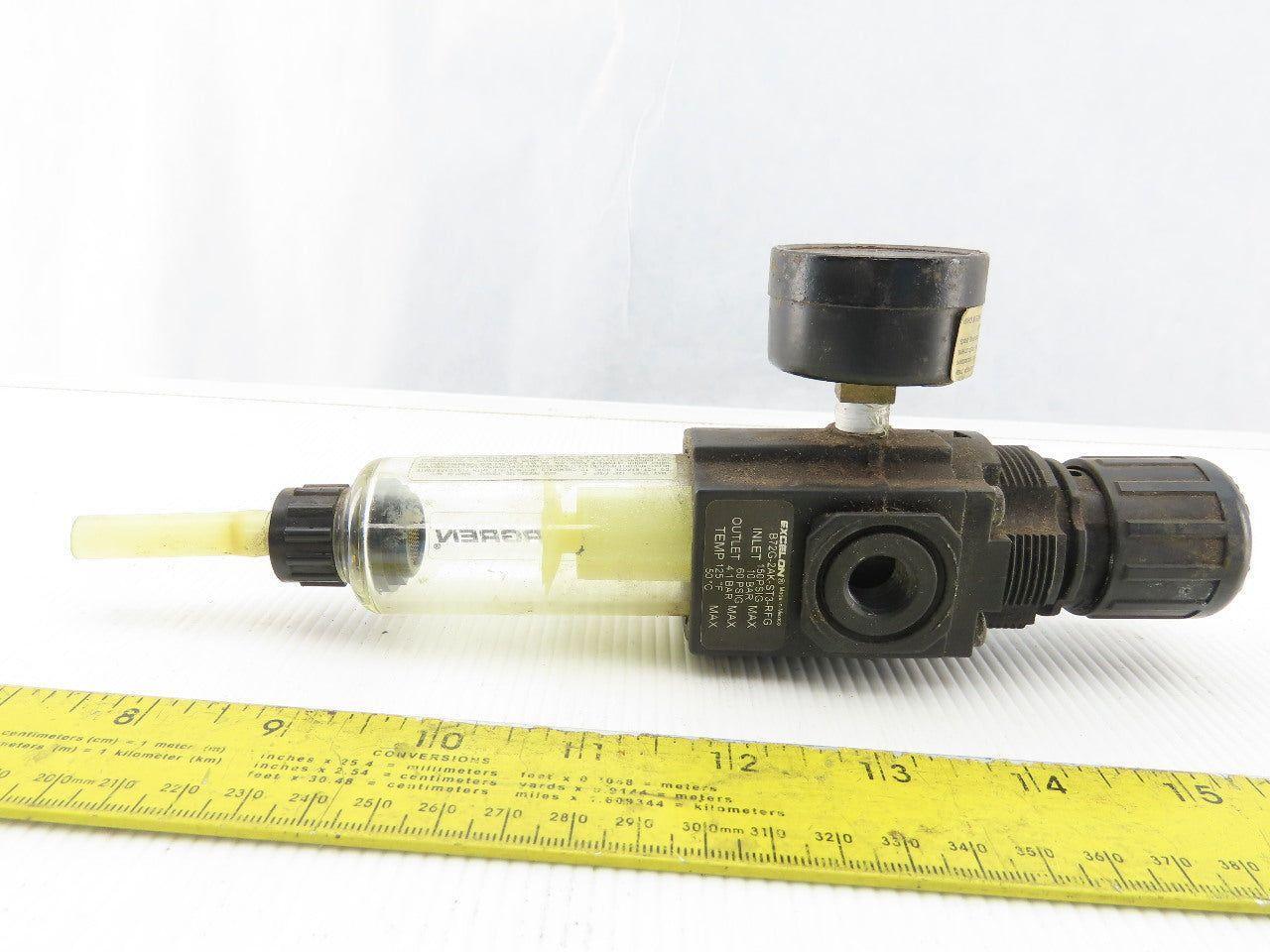 Excelon B72G-2Ak-ST3-RFG Filter Regulator 150PSIG
