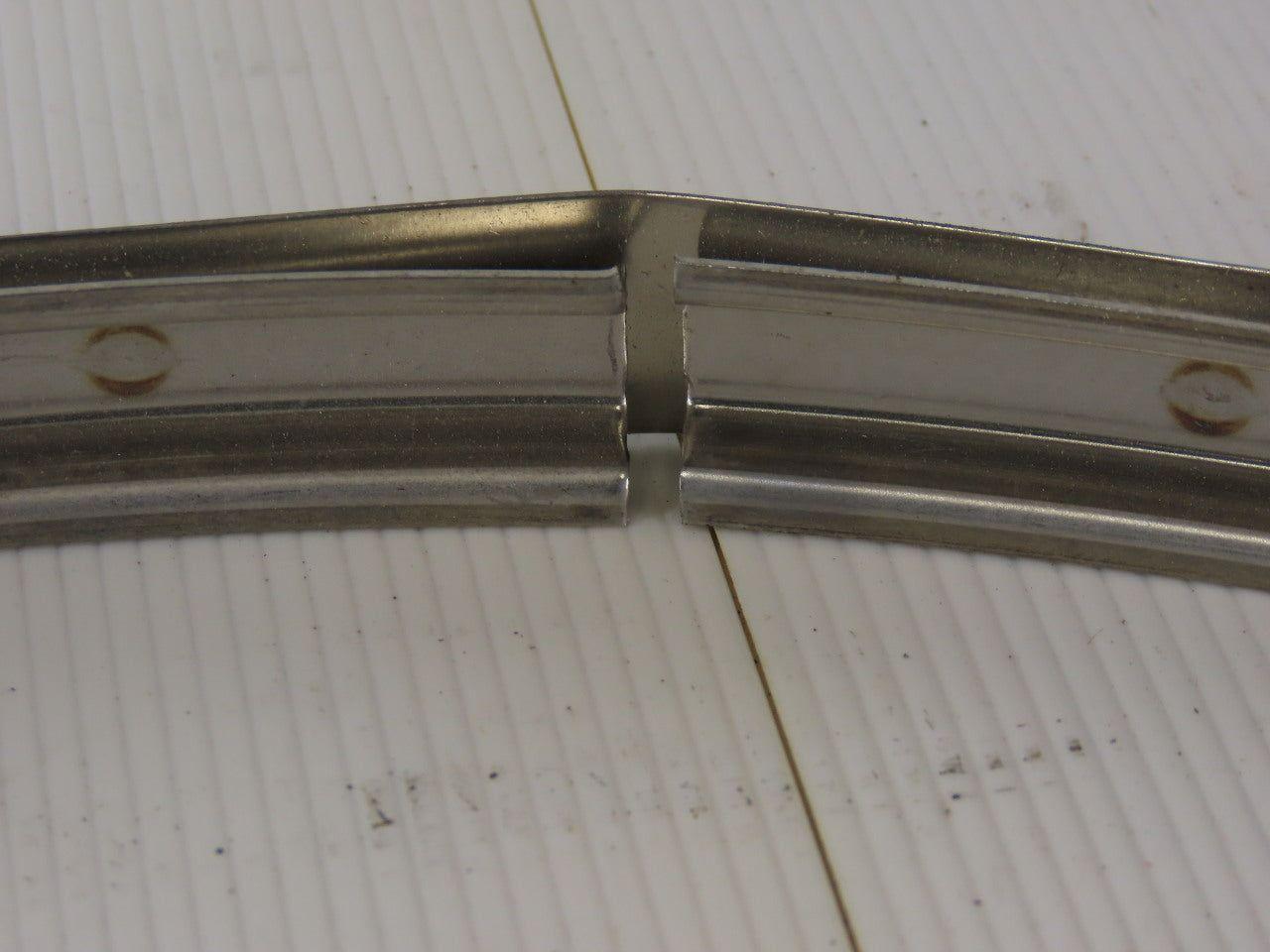 Clampco 995J4-2312 23" V Clamp Back Stainless Steel Hinged