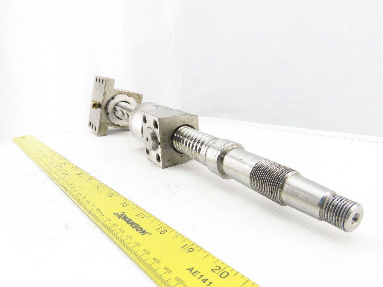 Mori Seiki SL-1A 21" Ball Screw Assembly From a Numerical Control Lathe CNC