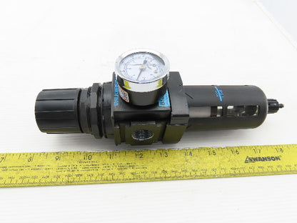 Wilkerson B18-C4-FKG0 Compressed Air Pneumatic Filter Regulator 0-125PSIG