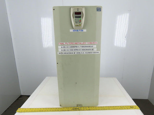 WEG USCFW090180T3848ESZ CFW 09 Adjustable Vecture Inverter Drive 380-480V 3-191A