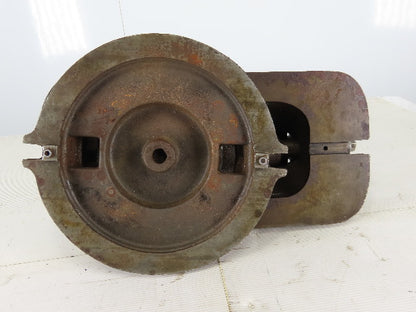 L-W Chuck 4" Throat 6-1/2"Machine Machinist Vise Swivel Base Hard Jaws