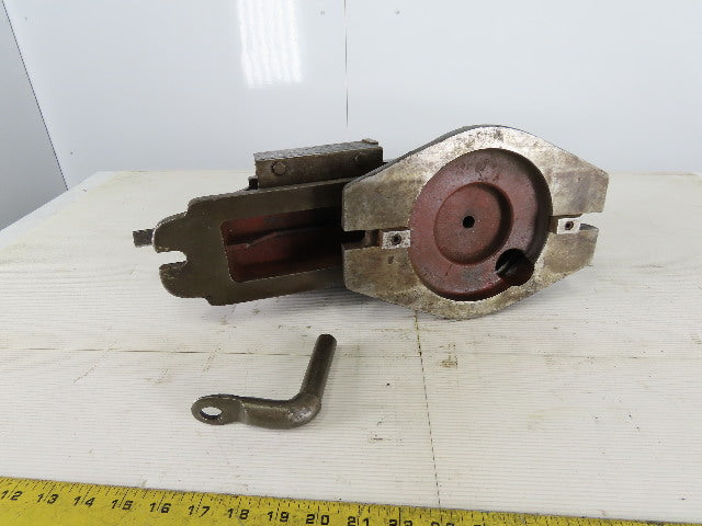 4-1/2" Throat 6" Machinist Swivel Base Vise Hard Jaws