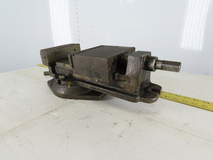 4-1/2" Throat 6" Machinist Swivel Base Vise Hard Jaws