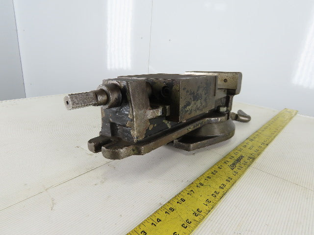4-1/2" Throat 6" Machinist Swivel Base Vise Hard Jaws