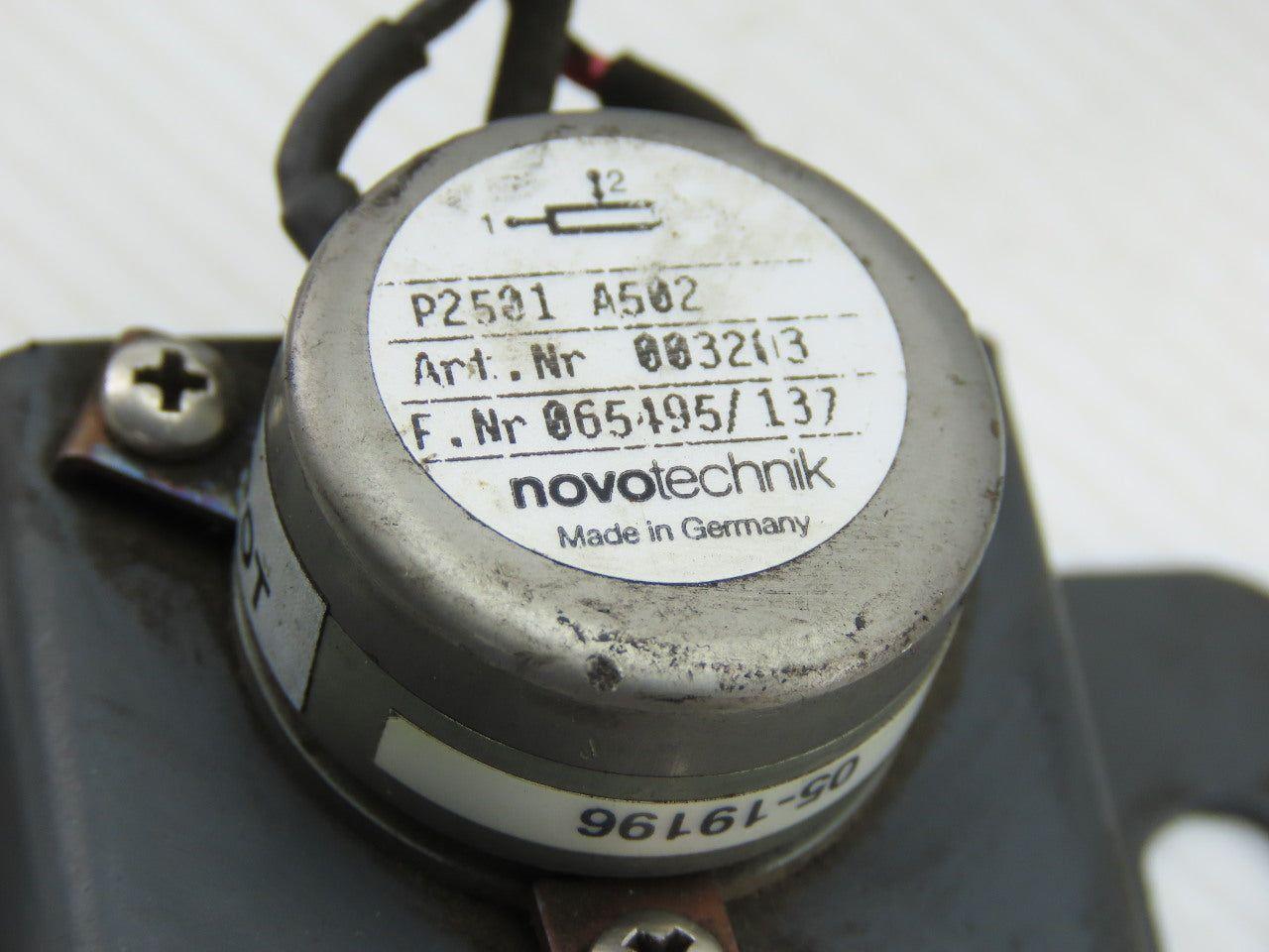 Novatechnik P2501 A502 Potentiometer Assembly 003202
