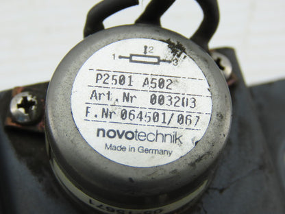 Novatechnik P2501 A502 Potentiometer Assembly 003202