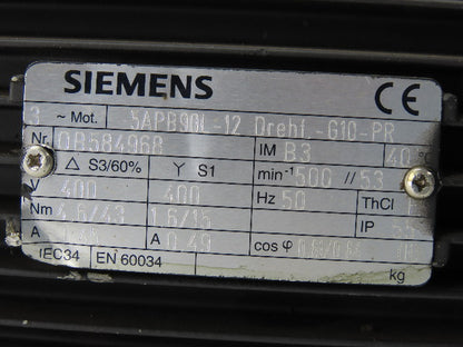 Nord SK 01 F Inline Metric Gearbox Speed Reducer 400V 50Hz 9.41:1 Ratio