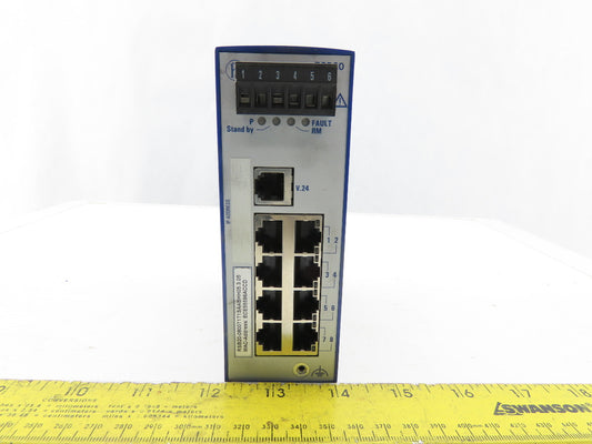 Hirschmann RSB20 Rail Switch 8 Port 32VDC DIN Rail Mount