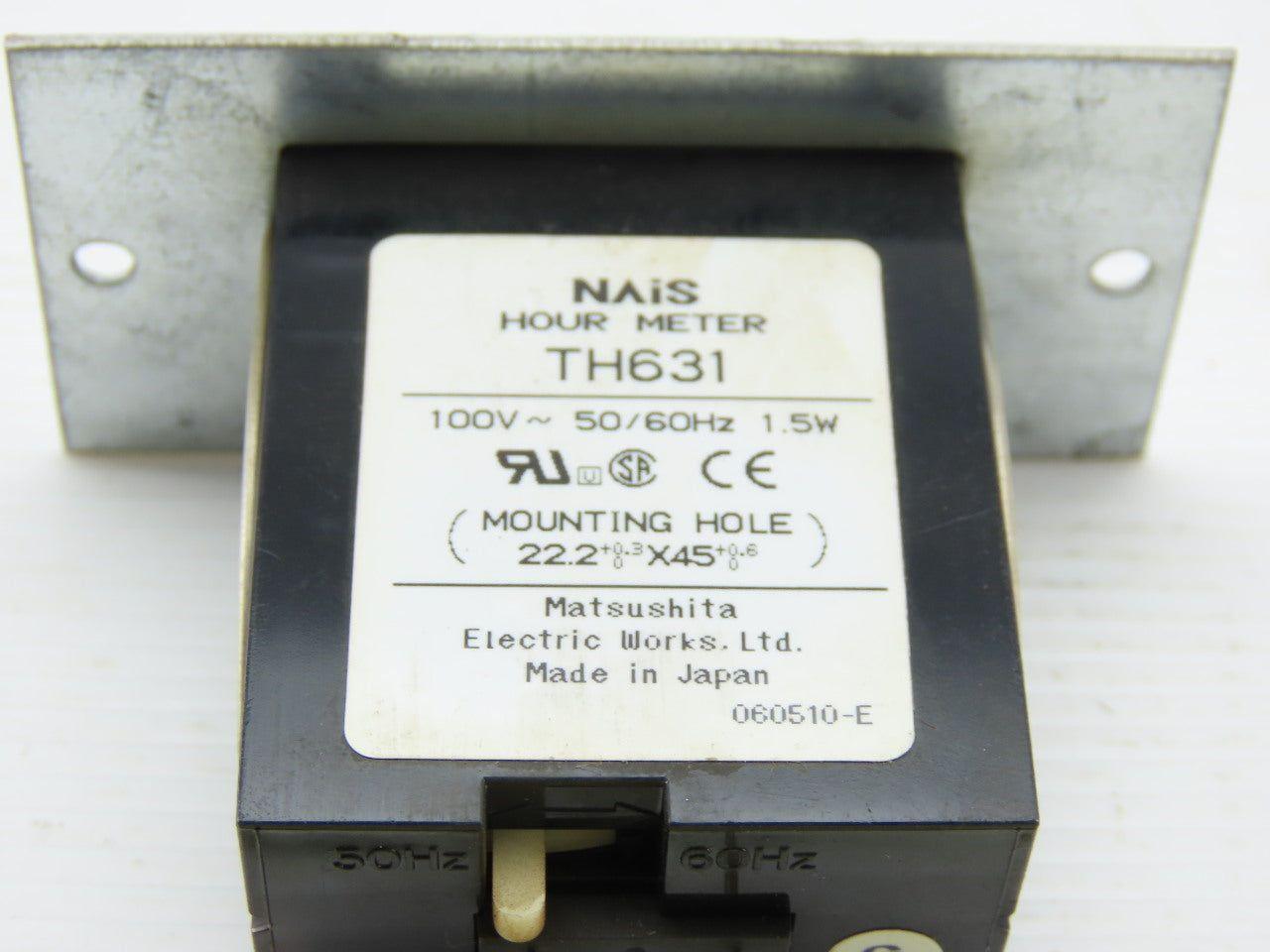 Nais TH631 Hour Meter 100V 50/60Hz 1.5W