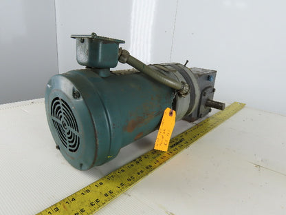 Boston Gear F721-40-B5-G 3/4Hp Gear/Brake Motor 230/460V 3Ph 40:1 Ratio
