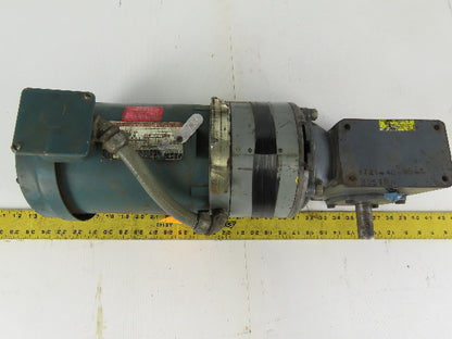 Boston Gear F721-40-B5-G 3/4Hp Gear/Brake Motor 230/460V 3Ph 40:1 Ratio
