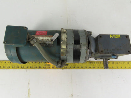 Boston Gear F721-40-B5-G 3/4Hp Gear/Brake Motor 230/460V 3Ph 40:1 Ratio