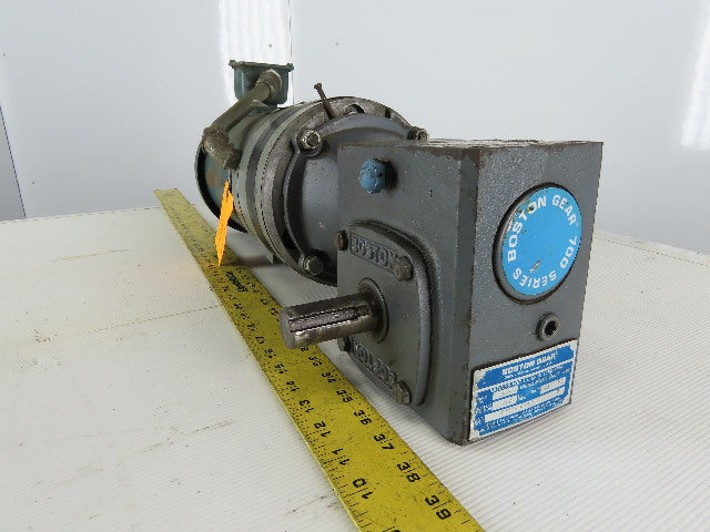 Boston Gear F721-40-B5-G 3/4Hp Gear/Brake Motor 230/460V 3Ph 40:1 Ratio