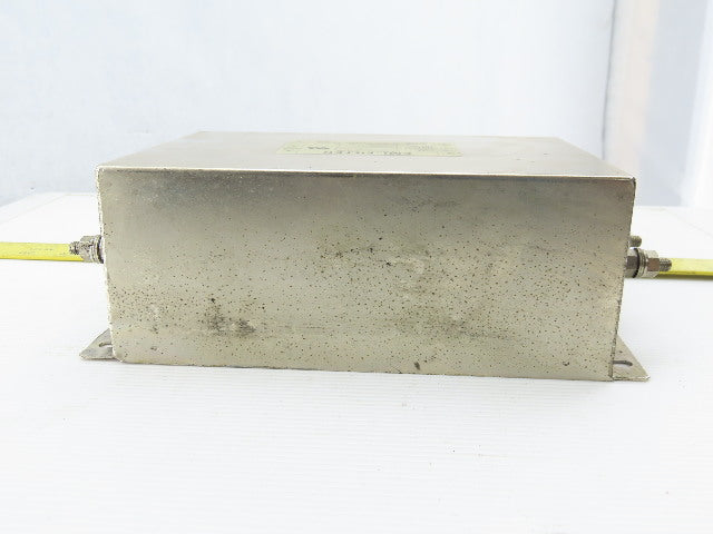 Soshin NF3050A-Z EMI Filter 3 Phase 3 Wire 50 A 250VAC 50/60Hz