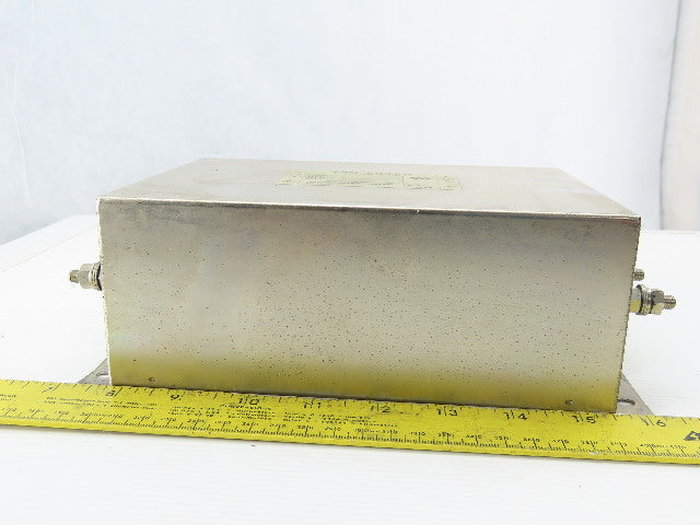Soshin NF3050A-Z EMI Filter 3 Phase 3 Wire 50 A 250VAC 50/60Hz