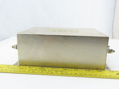 Soshin NF3050A-Z EMI Filter 3 Phase 3 Wire 50 A 250VAC 50/60Hz