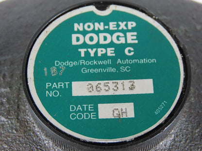 Dodge 065313 Type C Split Pillow Block Bearing 2" Bore Non-Expansion 2 Bolt Base