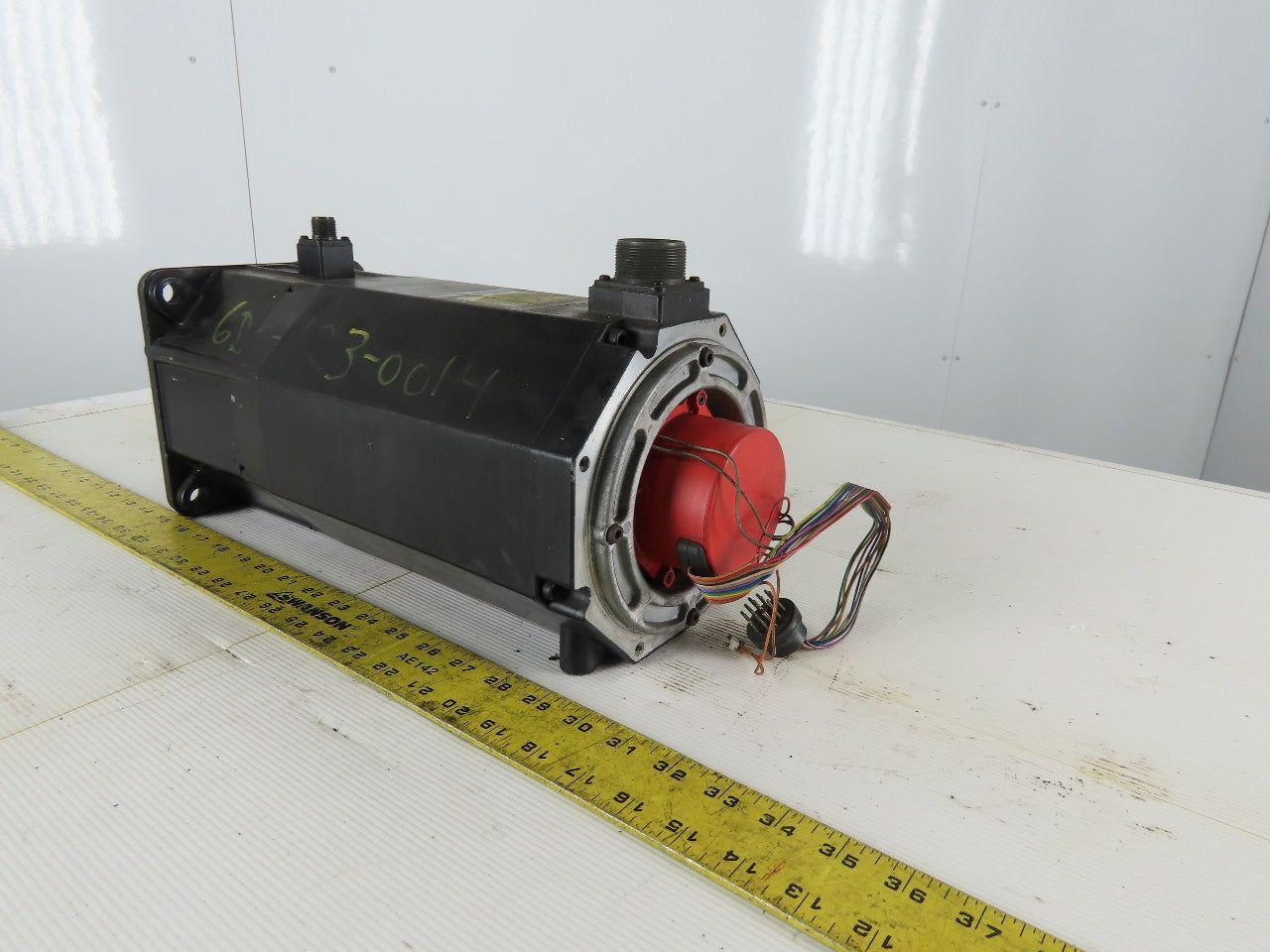 Fanuc A06B-0502-B755 Model 20S 2000 RPM 146V AC Servo Motor