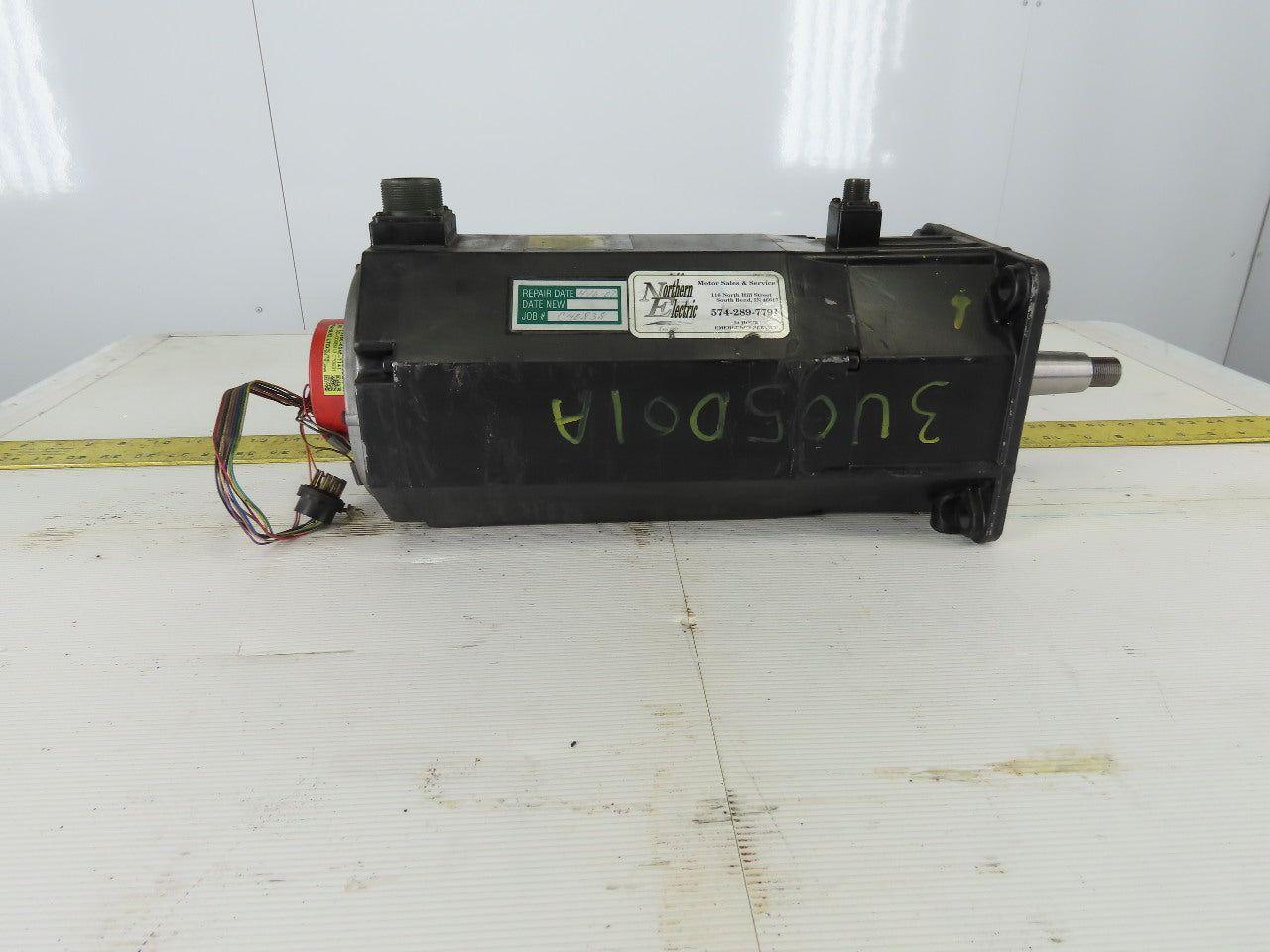 Fanuc A06B-0502-B755 Model 20S 2000 RPM 146V AC Servo Motor