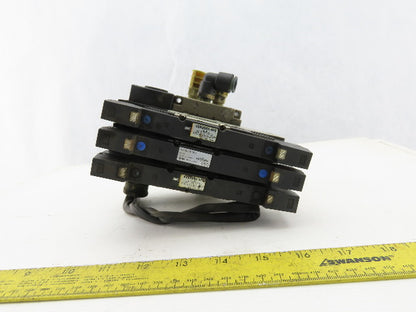 SMC VZS3650-5FZ Pneumatic Vale Manifold Block W/VVZS3000-22A