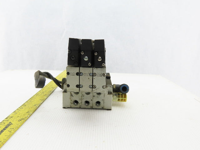 SMC VZS3650-5FZ Pneumatic Vale Manifold Block W/VVZS3000-22A