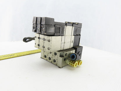 SMC VZS3650-5FZ Pneumatic Vale Manifold Block W/VVZS3000-22A