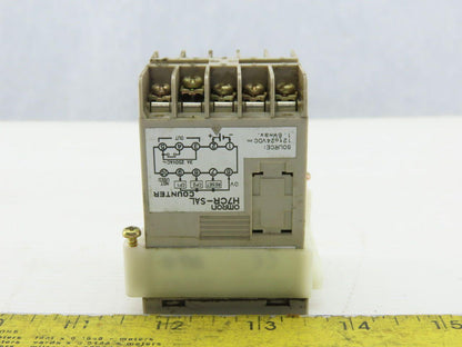 Omron H7CR-SAL Digital Counter 12-24VDC 1.6W