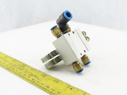 SMC SY3340-5LOZ Manifold Assembly W/2 Pneumatic Solenoid Valves