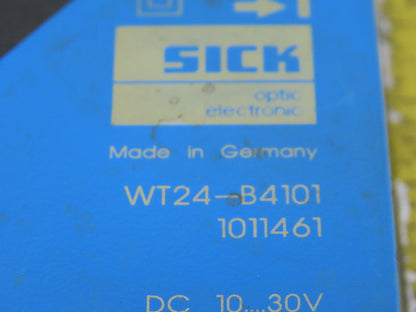 Sick WT24-B4101 Electronic Photoelectric Sensor 10-30V 100MA