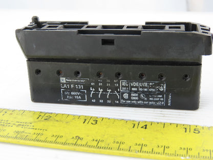 Telemecanique LA1-F-131 Auxiliary Contact Box 660V 15A
