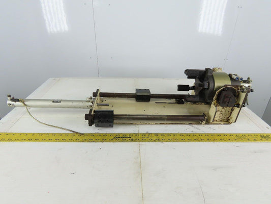 Muratec MW200 CNC Lathe Robot Gripper Loader W/Rail Assembly
