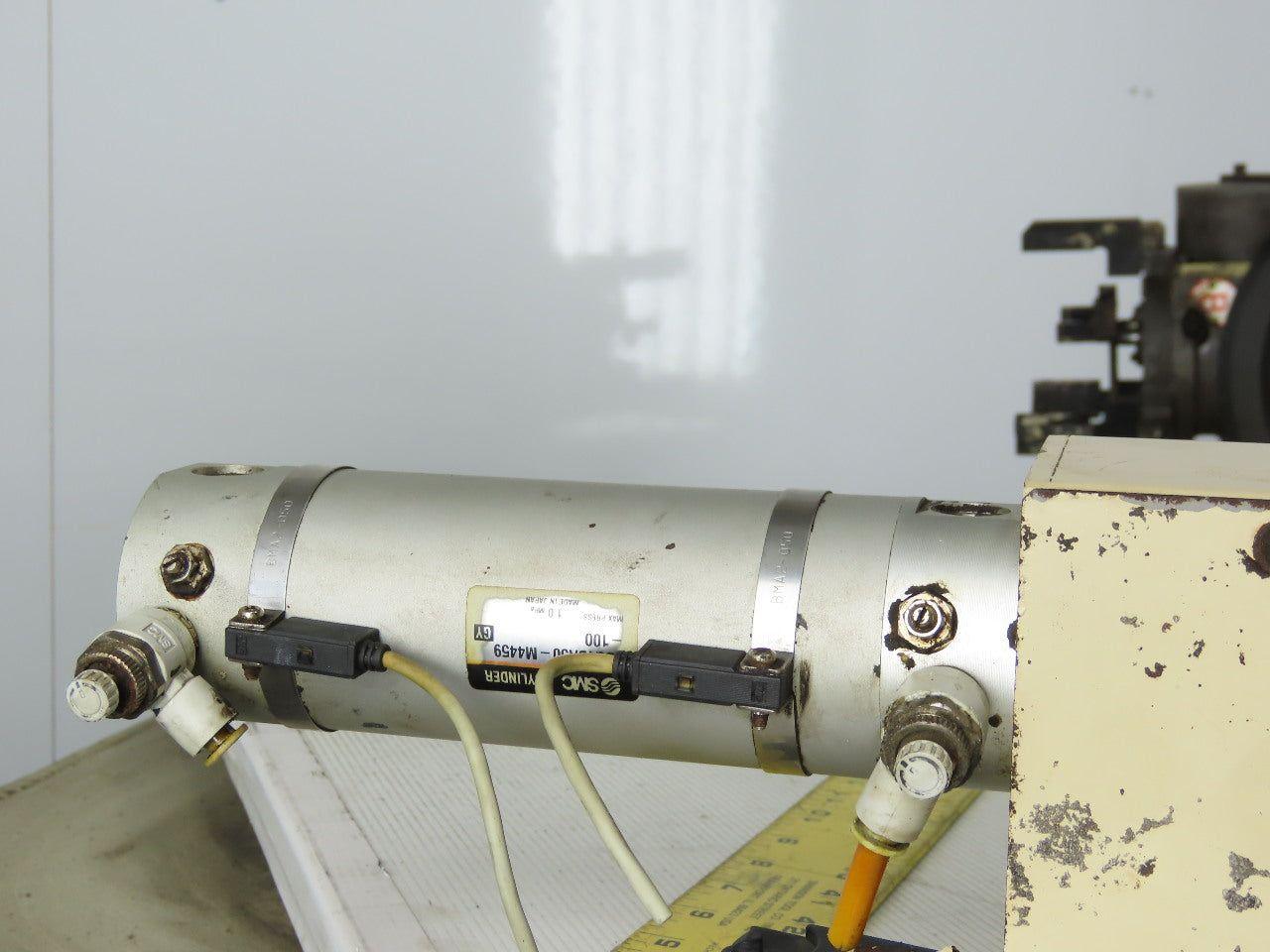 Muratec MW200 CNC Lathe Robot Gripper Loader W/Arm Assembly Chuck Indexer