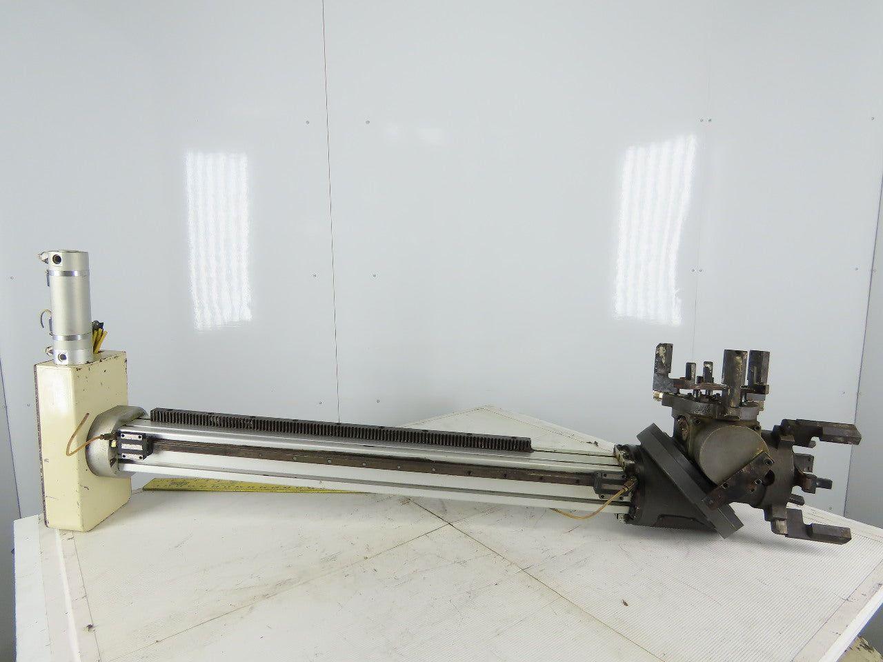 Muratec MW200 CNC Lathe Robot Gripper Loader W/Arm Assembly Chuck Indexer