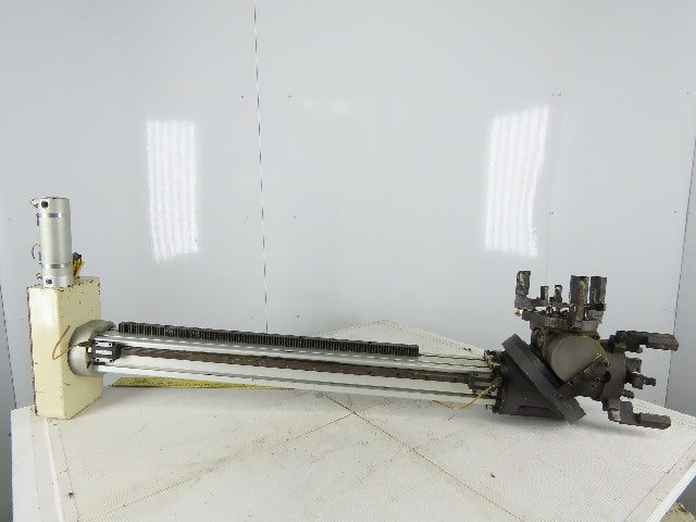 Muratec MW200 CNC Lathe Robot Gripper Loader W/Arm Assembly Chuck Indexer