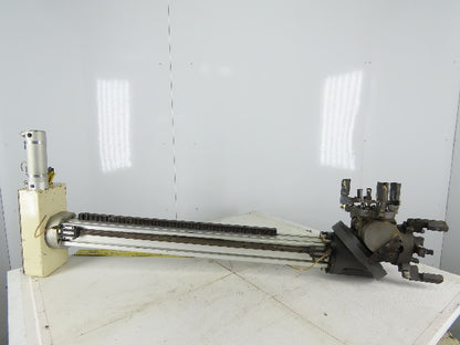 Muratec MW200 CNC Lathe Robot Gripper Loader W/Arm Assembly Chuck Indexer