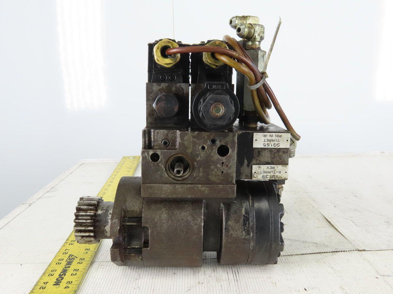 Daikin TM13AM-3R22-PTNK-10-174 Hydraulic Positioning Motor W/Solenoid Valves