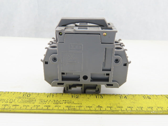 Entrelec MB10/22S 2 Pole Fuse Holder 750-800V Lot of 4