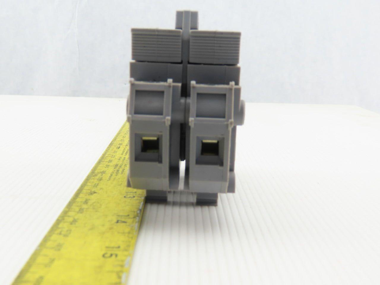 Entrelec MB10/22S 2 Pole Fuse Holder 750-800V Lot of 4