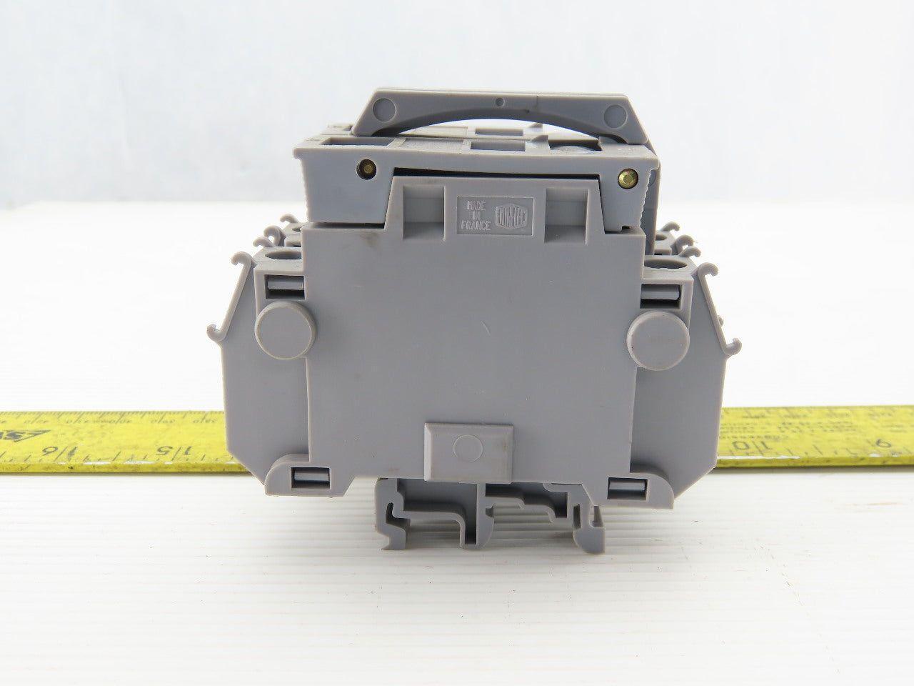 Entrelec MB10/22S 2 Pole Fuse Holder 750-800V Lot of 4