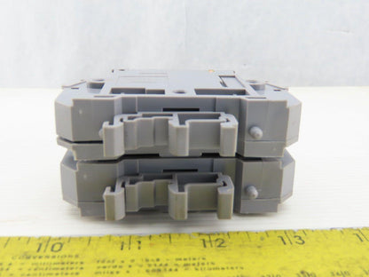 Entrelec MB10/22S 2 Pole Fuse Holder 750-800V Lot of 4