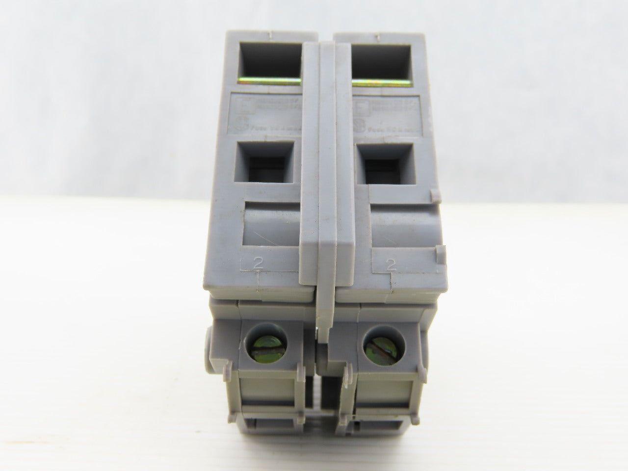 Entrelec MB10/22S 2 Pole Fuse Holder 750-800V Lot of 4