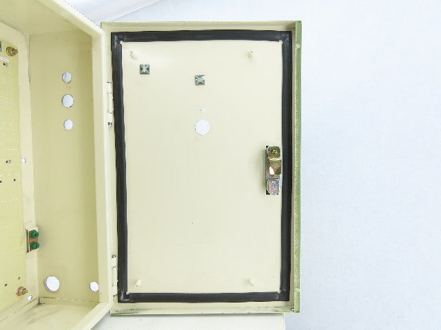20-3-3/4x215-3/4x6-3/4" Hinged Door Electrical Enclosure W/Back Plate Keyed Lock