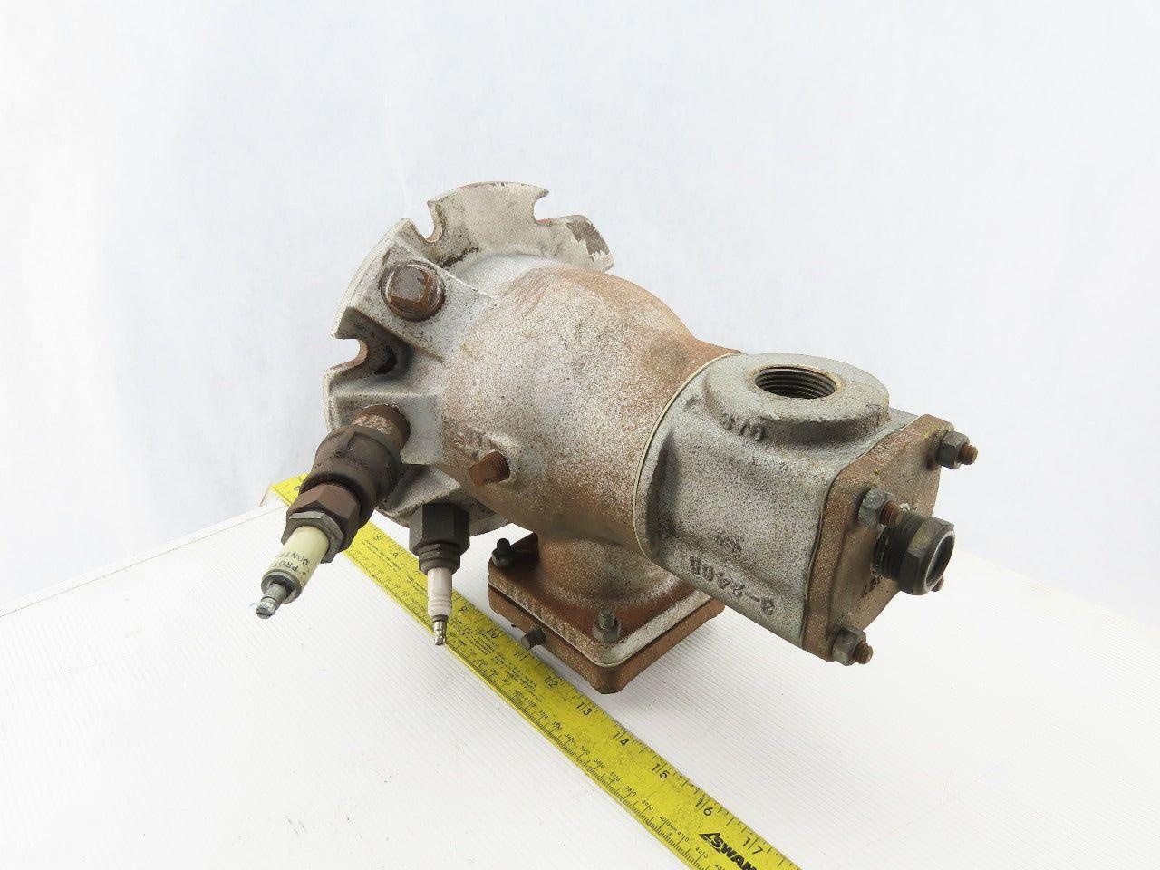 Fives North American 4422-2-BO Burner 1-1/4" NPT Main Air 1" NPT Gas