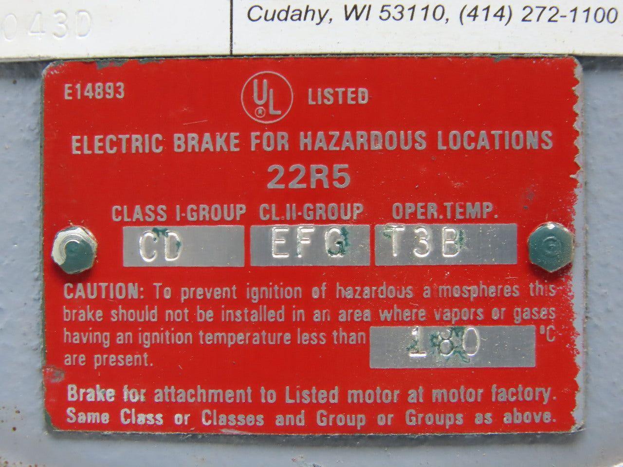 Duff Norton M10005-1218B 208-230/460V 2Hp Motor  5" Lift  5:1 Linear Actuator