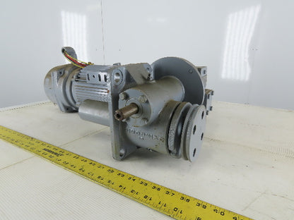 Duff Norton M10005-1218B 208-230/460V 2Hp Motor  5" Lift  5:1 Linear Actuator