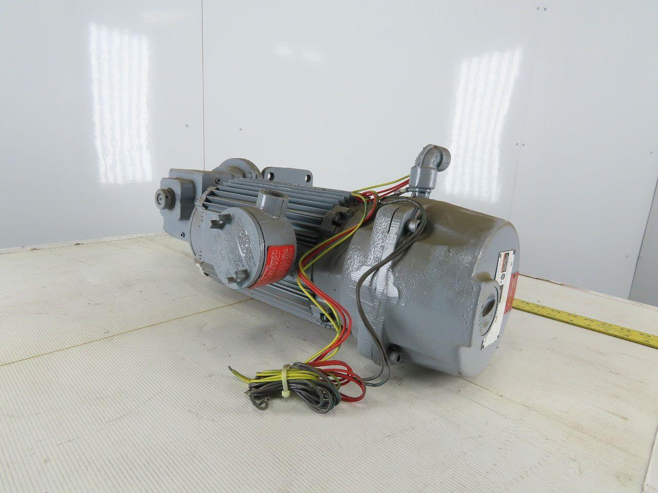 Duff Norton M10005-1218B 208-230/460V 2Hp Motor  5" Lift  5:1 Linear Actuator