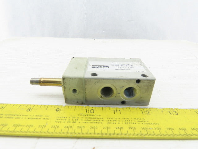 Parker S9 381S-RF-1/4-NG Valve 24VDC 60VAC 50Hz 6OVA