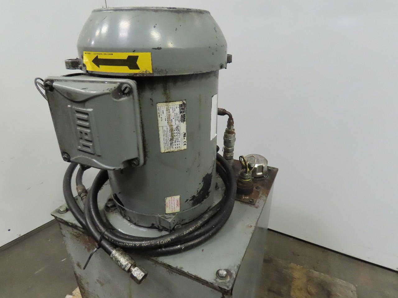 7.5Hp 30 Gallon Hydraulic Power Unit/Station W/PAVC33R42M26 Pump 208-230/460V