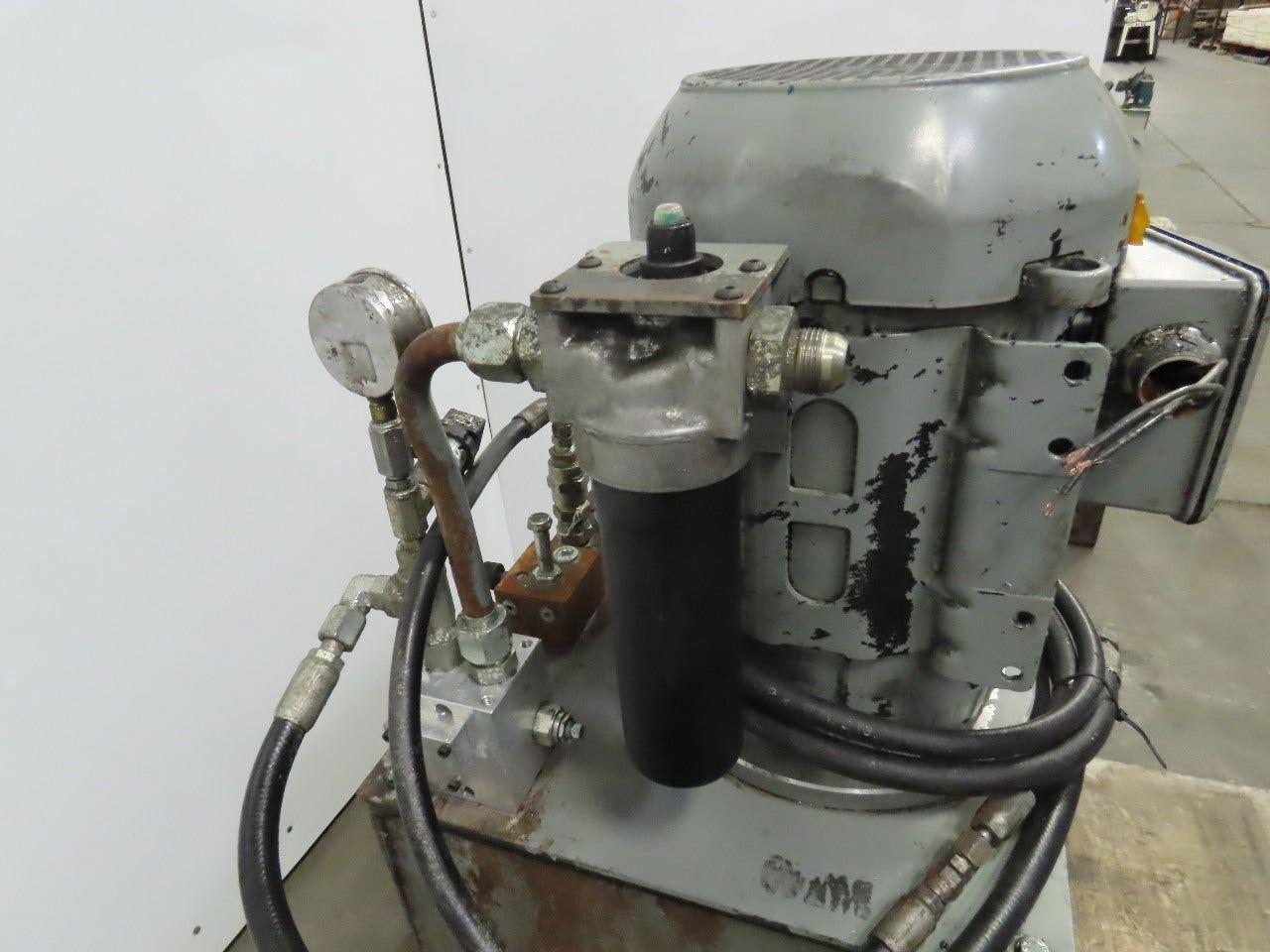 7.5Hp 30 Gallon Hydraulic Power Unit/Station W/PAVC33R42M26 Pump 208-230/460V